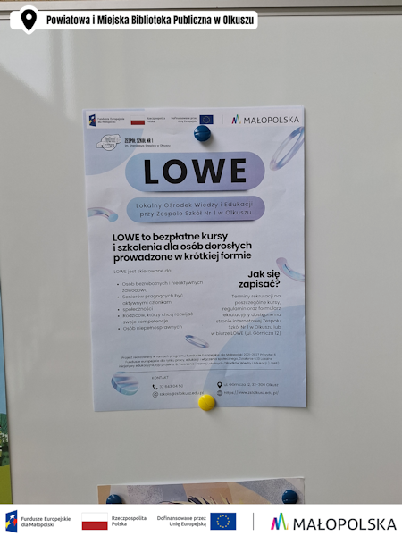 Kolejne kroki w rozwoju LOWE